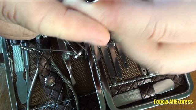 Маникюрный набор нержавеющая сталь 18 предметов для маникюра и педикюра