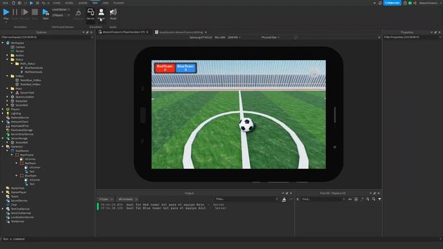 Roblox Studio: How to make a SOCCER GAME #1 смотреть онлайн