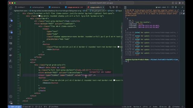 Build a SaaS AI Platform with SvelteKit and FastAPI Tailwind, Prisma, Stripe | Tutorial 15-3 смотреть онлайн