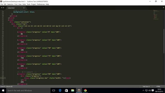 Bootstrap 4 Tutorial 44 - Progress смотреть онлайн