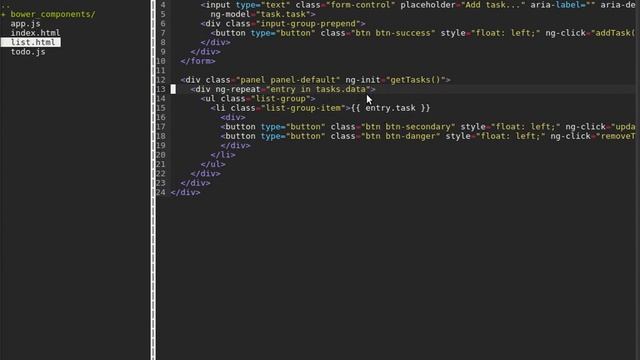 Nodejs + expressjs + mongodb web app #8: TODO-list - updating existing task смотреть онлайн