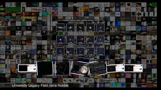 Астрономы собрали 16 лет работы Хаббла в мозаику из 265 тысяч галактик смотреть онлайн