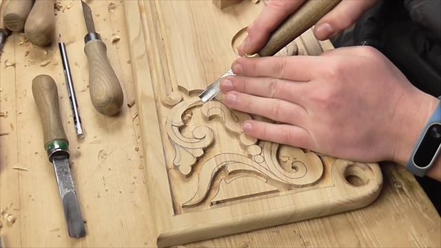 Резная разделочная доска своими руками, резьба по дереву смотреть онлайн