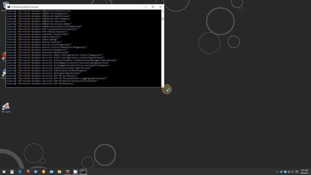 How to clear all Event Logs using command prompt смотреть онлайн