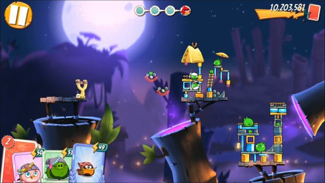 Angry Birds 2 - Daily Challenge Today Silver Slam! BIRDIE! (4-4-5 Rooms) смотреть онлайн
