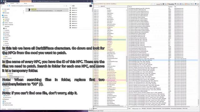 Skyrim Modding Tutorial - Patching NPCs Mods Wiht Natural Dunmer Skin