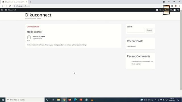 How to Create a Social Media Website Using WordPress + BuddyX + BuddyPress смотреть онлайн