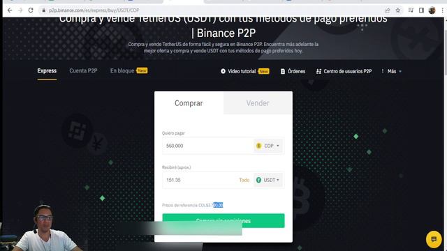 BINANCE - Comprando en Comercio P2P y Express - Paso a Paso смотреть онлайн