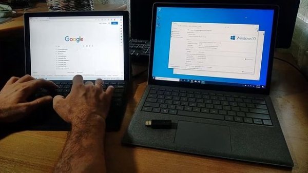 Подготовка Microsoft Surface к установке Windows 11.