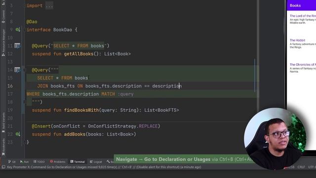 Room Database - Implementing Full Text Search (FTS)! смотреть онлайн