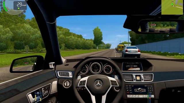 CITY CAR DRIVING - MERCEDES-BENZ W212 E-CLASS - MOD - TEST DRIVE FOR FUN AND SHORT REVIEW смотреть онлайн