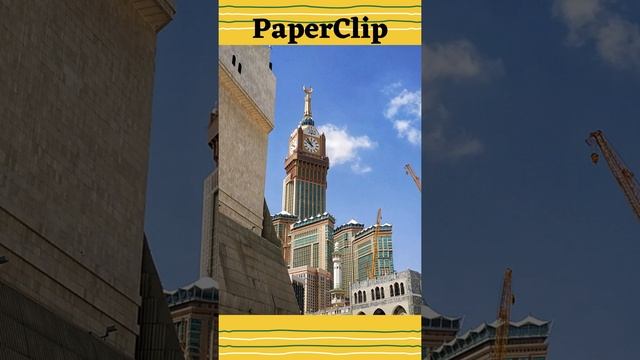 $16 Billion megastructure Abraj-al-bait | facts of the Mecca Clock tower Abraj al bait Kaaba #short смотреть онлайн