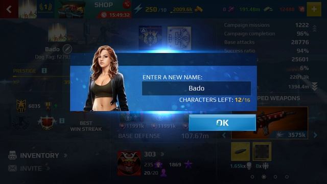 How to change name, finding inventory. Sniper Fury смотреть онлайн