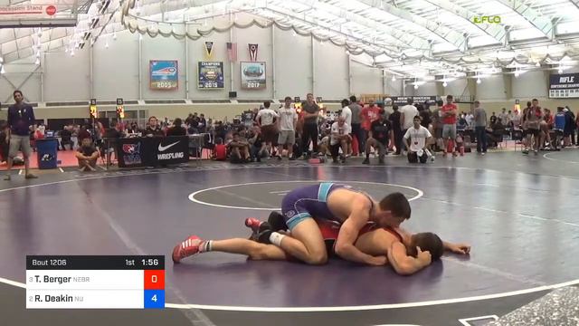 2018 UWW Cadet And U23 Nationals/U23 Freestyle 70 Semi-Finals - Tyler Berger (Nebr) Vs. Ryan Deaki смотреть онлайн