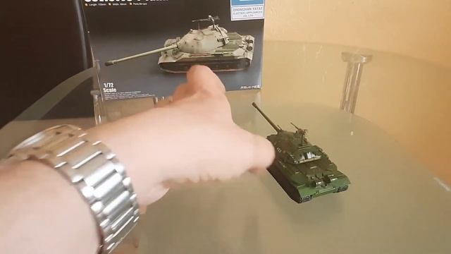 тяжелый советский танк ИС-7 Trumpeter 1/72 смотреть онлайн