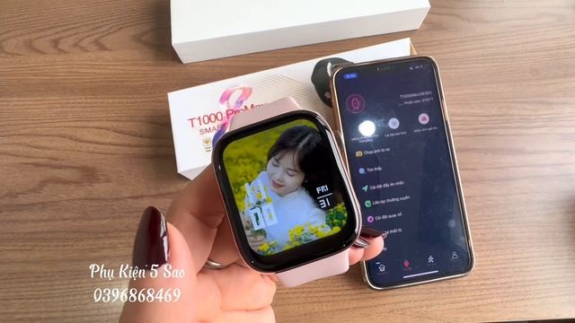 Hướng dẫn cài đặt đồng hồ thông minh T1000, T2000, T800 pro, H8 Promax смотреть онлайн