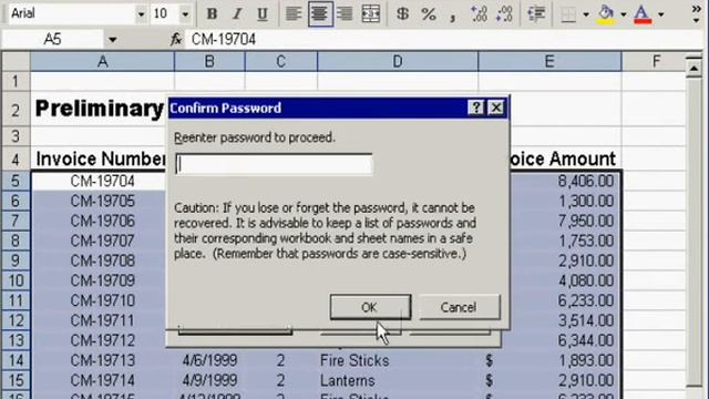 MS Excel protect by Dream World смотреть онлайн
