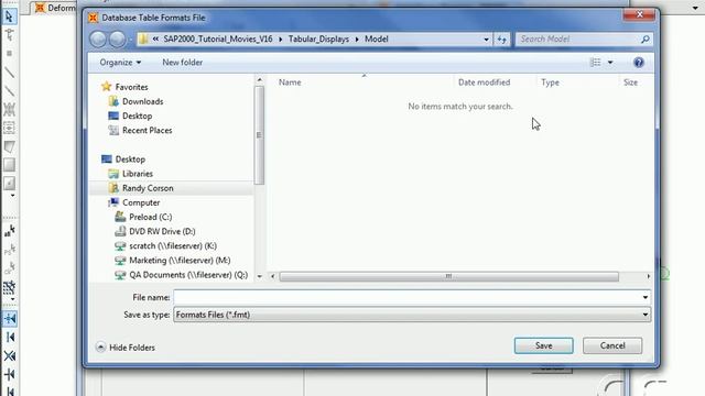 SAP2000 - 14 Displaying Tabular Data: Watch & Learn смотреть онлайн
