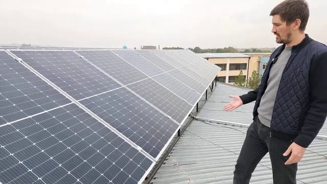 Солнечная станция 50кВт город Самарканд