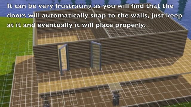 Building open doors in The Sims 3 смотреть онлайн