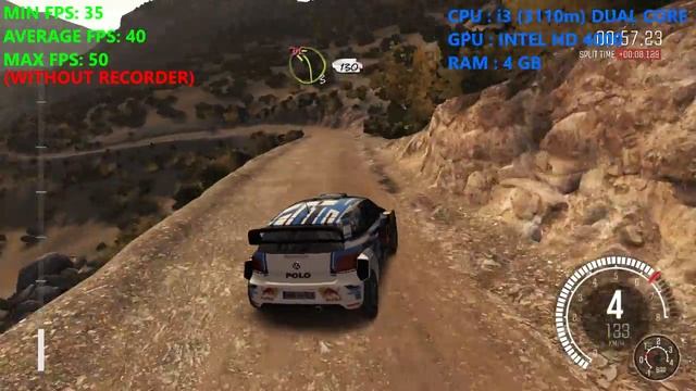 DIRT RALLY 2015 : (LOW END PC) [ INTEL HD 4000,  4 GB RAM, I3 ]