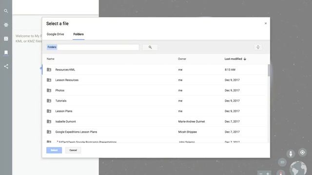 Importing KML files from Folders into the New Google Earth смотреть онлайн