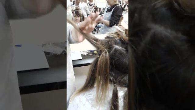 Омбре, шатуш, техника окрашивания смотреть онлайн