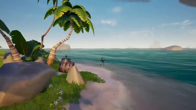 FINDING And KILLING The Ancient Skeleton In Sea Of Thieves смотреть онлайн