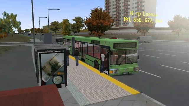 Автобус маршрут Т56 (Т56к) М. П.-Разумовская - Базовская ул. (Информатор от 114к) Omsi 2 Москва 2.0 смотреть онлайн
