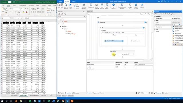 UiPath | Color Code Excel Cells with Conditional Formatting | Tutorial смотреть онлайн
