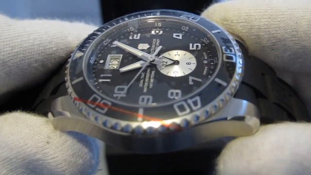 Обзор мужских наручных часов Victorinox Swiss Army Maverick GS Date 241440 смотреть онлайн