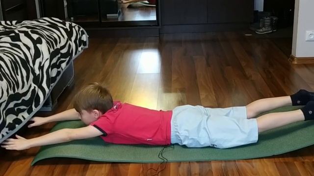Как укрепить мышцы спины - спорт для детей. смотреть онлайн