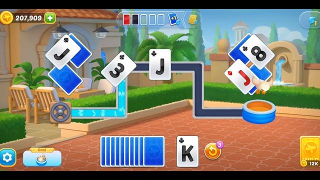 Solitaire Good Times (by Happibits Game) - free classic card game for Android and iOS - gameplay. смотреть онлайн