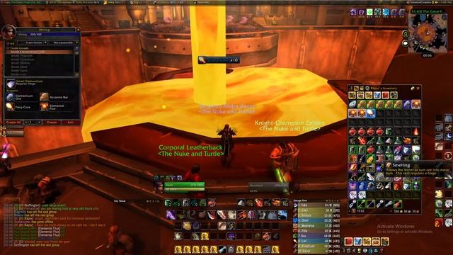 [TNAT] crafting Elementium bars for guild смотреть онлайн