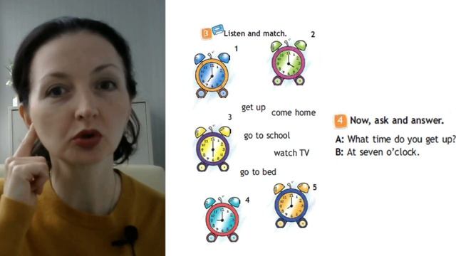 Spotlight 3 класс (Спотлайт 3) / Урок 40, "On Sundays!", unit 16a, стр.126-127 смотреть онлайн