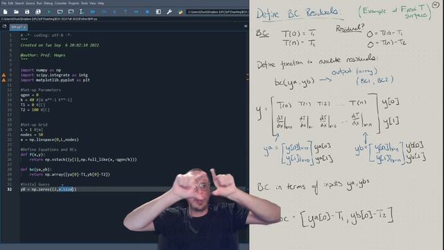 How to: Solve an ODE in Python (Boundary Value Problem) смотреть онлайн