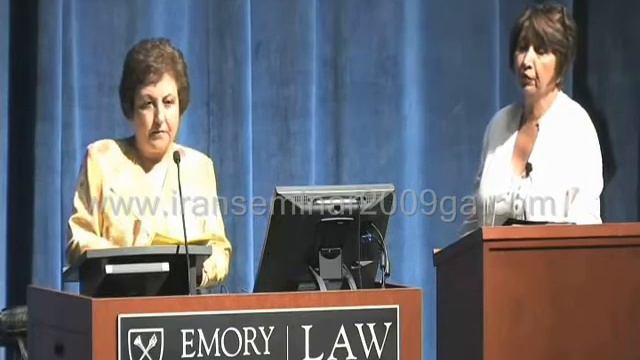 Shirin Ebadi, Seminar on Iran's 2009 Election смотреть онлайн