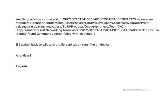 IOS : Cocoa Pods Shell Script Invocation Error