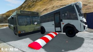 20 автомобилей против огромных лежачих полицейских #17