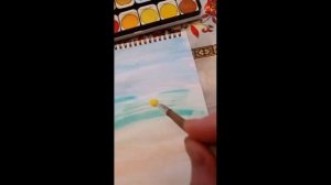 Рисование «Мать-и мачеха» (5-6 лет)