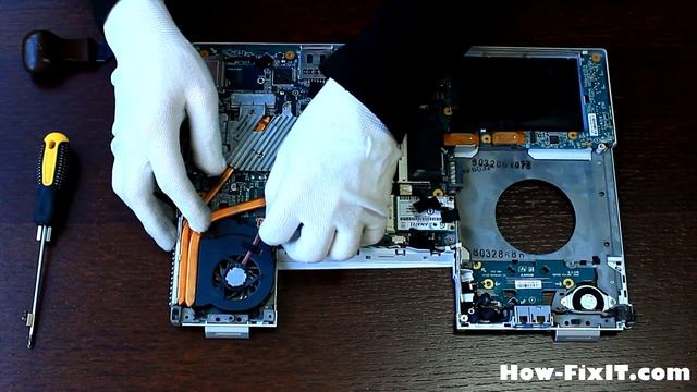 How to disassemble and clean laptop Sony VAIO VGN-FZ31ZR PCG-3A3P смотреть онлайн