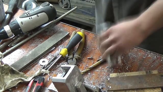 Сделал сам себе тиски из алюминия своими руками. Самодельные тиски для гаража. смотреть онлайн