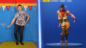 FORTNITE DANCE CHALLENGE NEW ! - In Real Life У Кого ПОЛУЧАЕТСЯ Лучше?