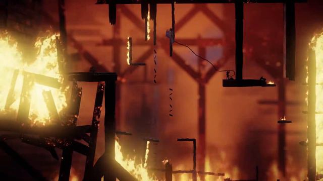 Unravel Two - Challenge 18 - Burning Down The House - Bonus Level - Ashes To Ashes Challenge Area