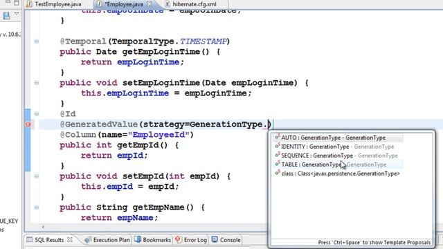 Java Hibernate Tutorial Part 10 - Auto Generate Primary key смотреть онлайн