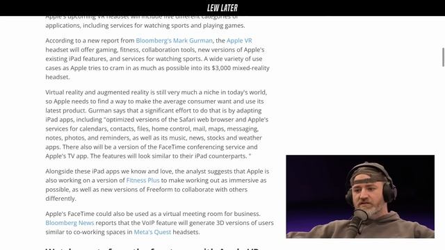 Apple's 5 Reasons To Sell You a VR Headset смотреть онлайн