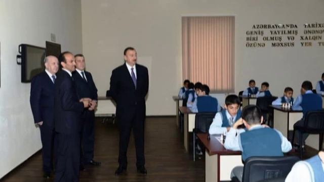 Поездка Ильхама Алиева в Саатлинский район смотреть онлайн