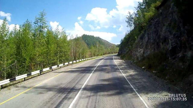 Горный Алтай подъем перевала Чике-Таман... смотреть онлайн