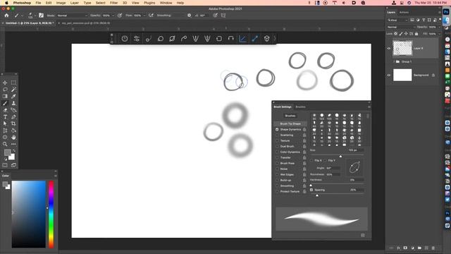 Make Your Own FREE Custom Pencil Brush in Photoshop in 2 Minutes or Less! смотреть онлайн