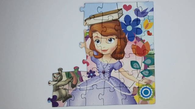 София Прекрасная - собираем новые пазлы для детей с принцессами Princess Sofia | Хэппи Мир смотреть онлайн